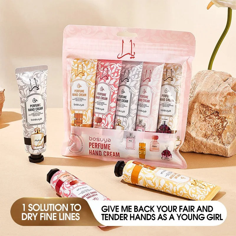Botanical Bliss 5-Piece Fragranced Hand Cream Gift Set