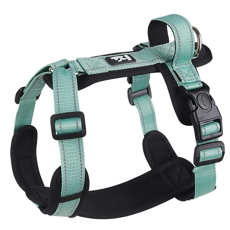 Dog Harness Reflective Easy Control Dog Vest Adjustable for Small Medium Dogs