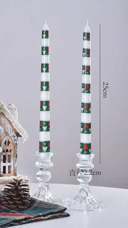 French Impression Taper Candle Duo