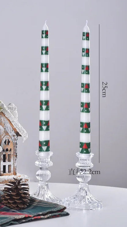 French Impression Taper Candle Duo