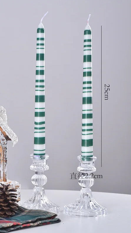 French Impression Taper Candle Duo