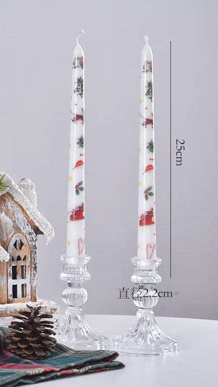 French Impression Taper Candle Duo