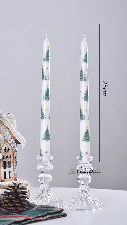 French Impression Taper Candle Duo