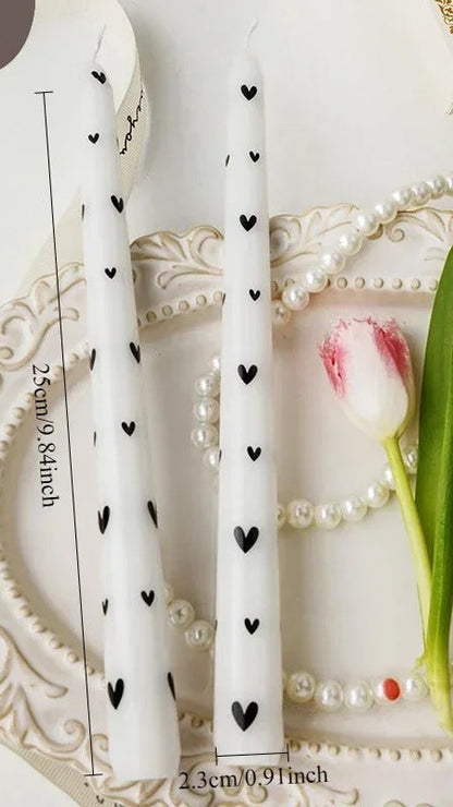 French Impression Taper Candle Duo