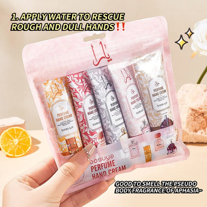 Botanical Bliss 5-Piece Fragranced Hand Cream Gift Set