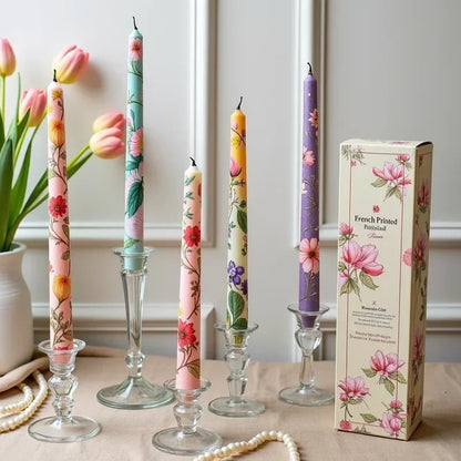 French Impression Taper Candle Duo