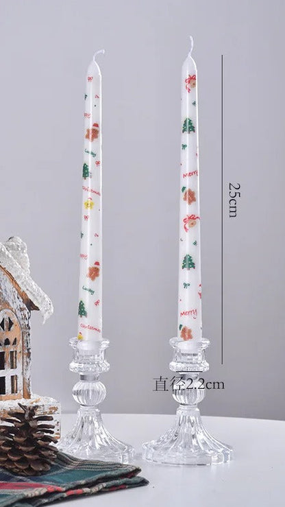 French Impression Taper Candle Duo