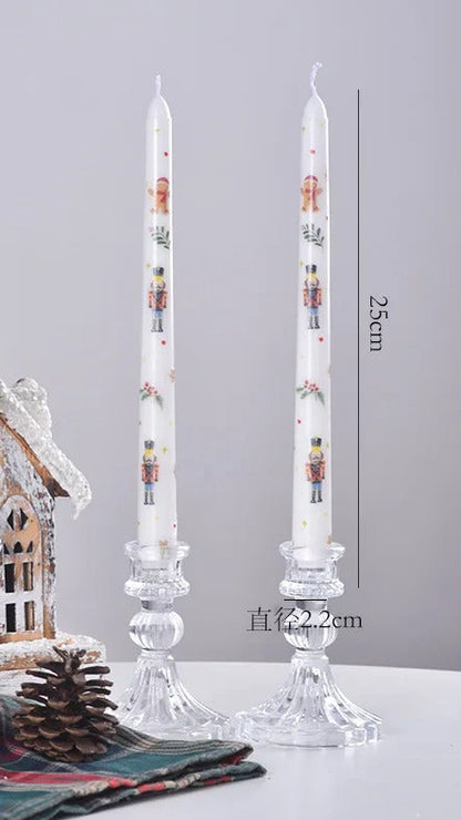 French Impression Taper Candle Duo