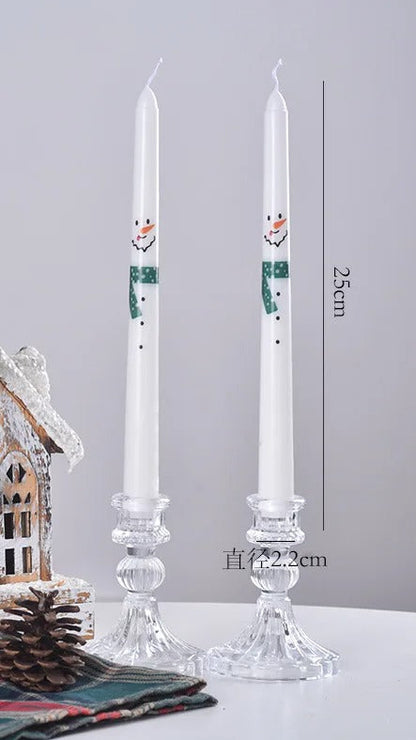 French Impression Taper Candle Duo