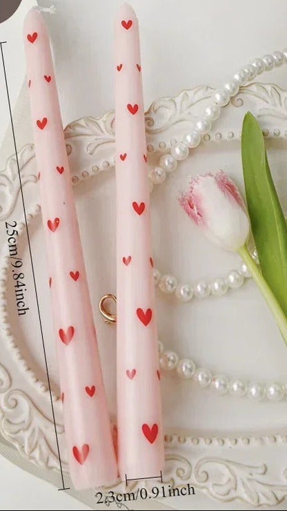 French Impression Taper Candle Duo