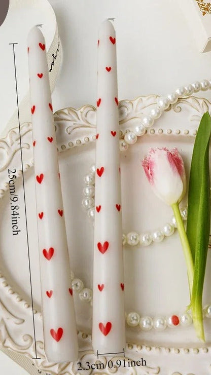 French Impression Taper Candle Duo