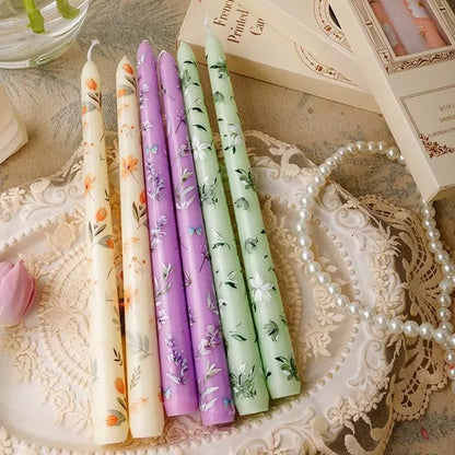 French Impression Taper Candle Duo