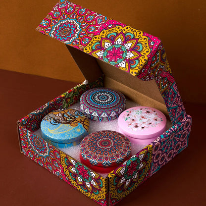 Scented Candle Box Soy Wax Fragrance