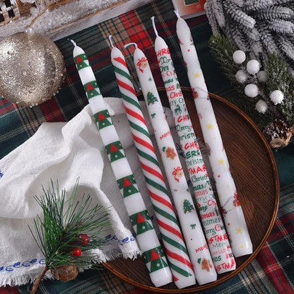 French Impression Taper Candle Duo