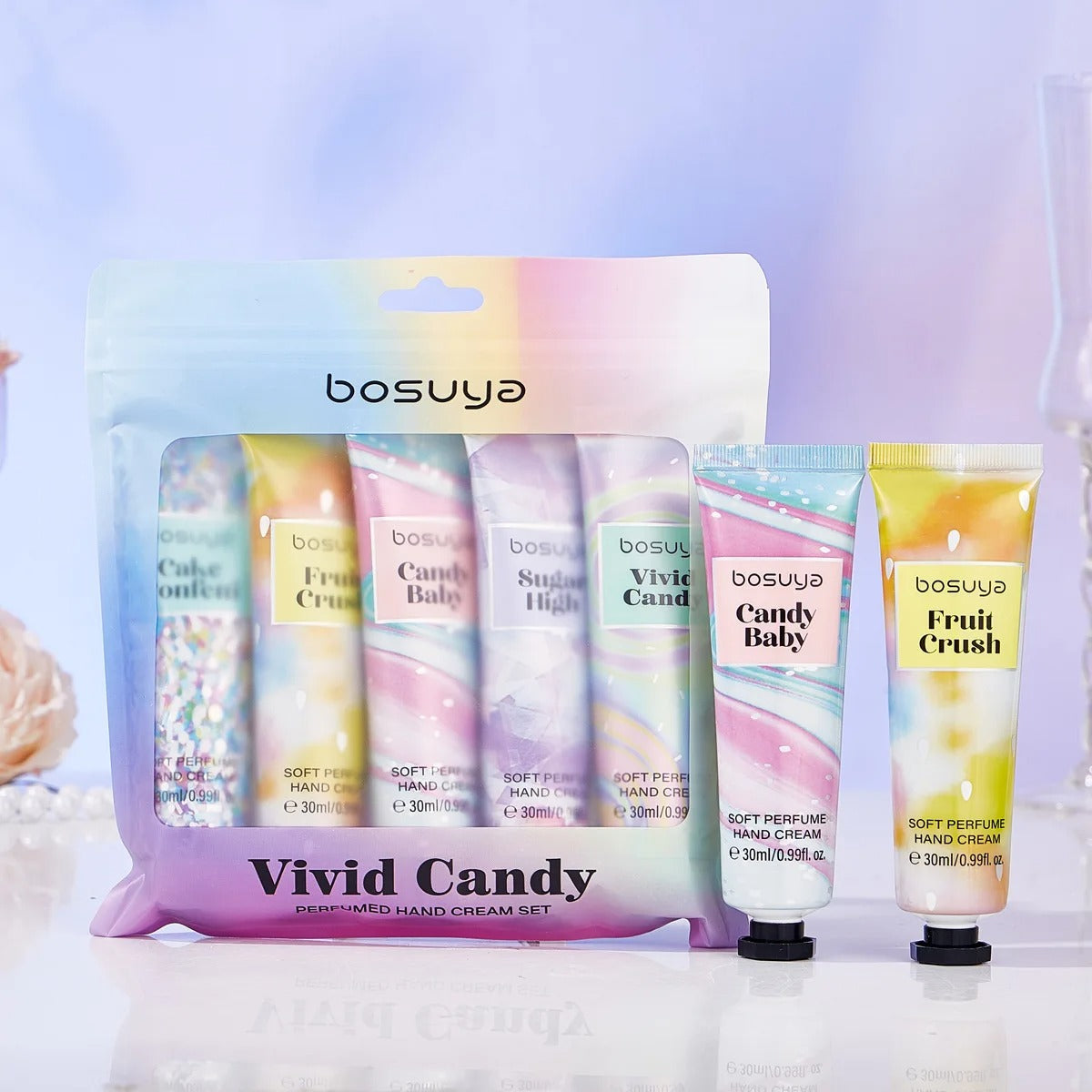 Botanical Bliss 5-Piece Fragranced Hand Cream Gift Set