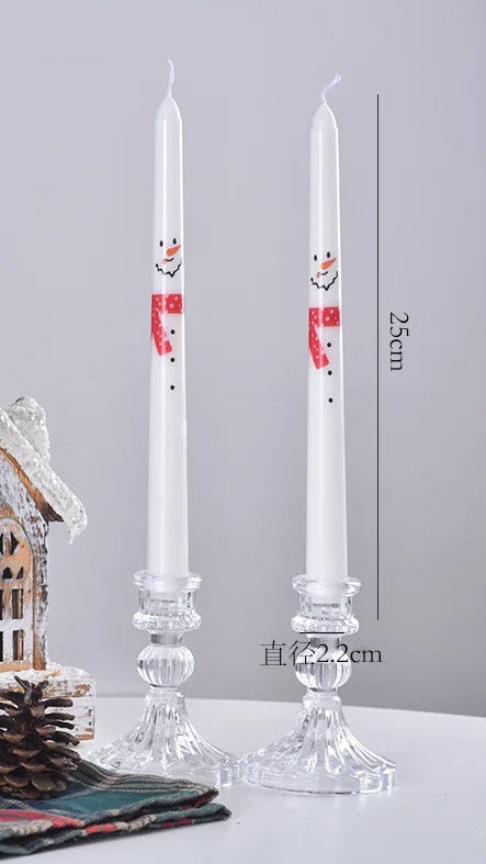 French Impression Taper Candle Duo